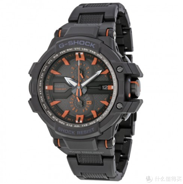 CASIO 卡西欧 G-Shock GWA1000FC-1A4 男款腕表(六局电波、太阳能)