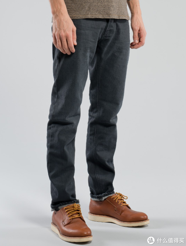 限33W*34L:Nudie Jeans Steady Eddie Straight Nudie 男款修身牛仔裤