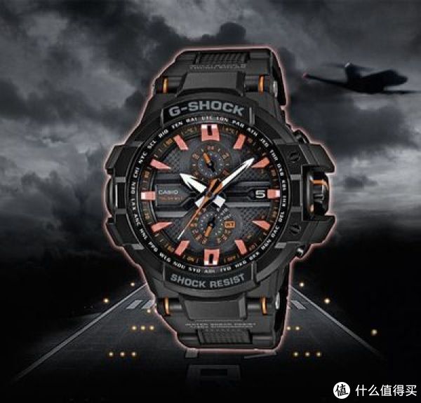 CASIO 卡西欧 G-Shock GWA1000FC-1A4 男款腕表(六局电波、太阳能)