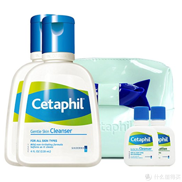 Cetaphil 丝塔芙 洁面乳 118ml*2(赠洁面乳29ml+保湿润肤乳29ml+化妆包)*3套