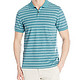 M码好价Calvin Klein Men's Jersey Auto Ombre Stripe Liquid Cotton Polo