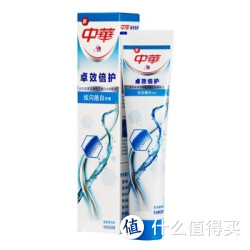移动端凑单品：中华 卓效倍护 炫闪皓白牙膏 180g