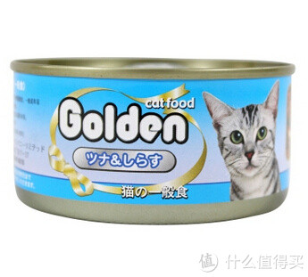 Golden 金赏 金枪鱼+丁香鱼味猫罐头170g*36罐