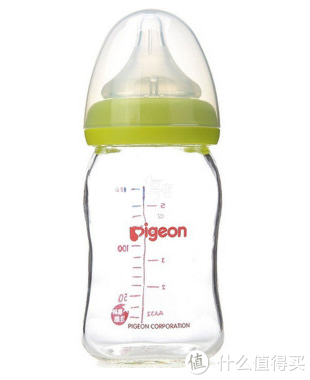 Pigeon 贝亲 AA72 宽口径玻璃奶瓶 160ml