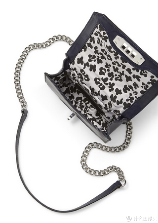 REBECCA MINKOFF Mini Love 菱格纹女士单肩包