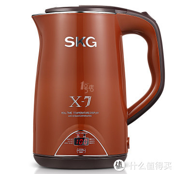 SKG 8041 双层电热水壶 1.7L（数显、三段保温）