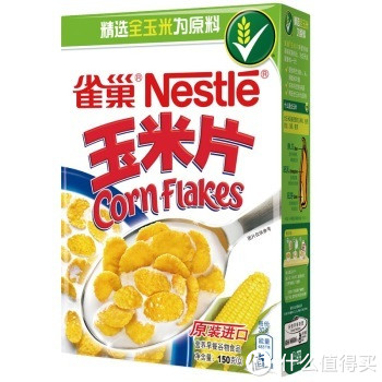 凑单品：Nestlé 雀巢 玉米片早餐谷物 150g