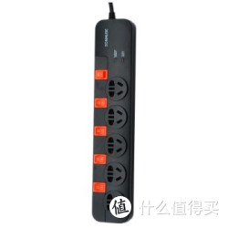 29日20点移动端：SONMUSE 声缪斯 GM-SE5N 守护大师 五位插座（防涌防雷、独立开关、1.8米）