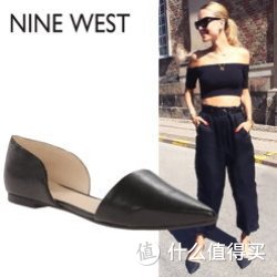 Nine West 玖熙 Deputy 女士尖头平底鞋