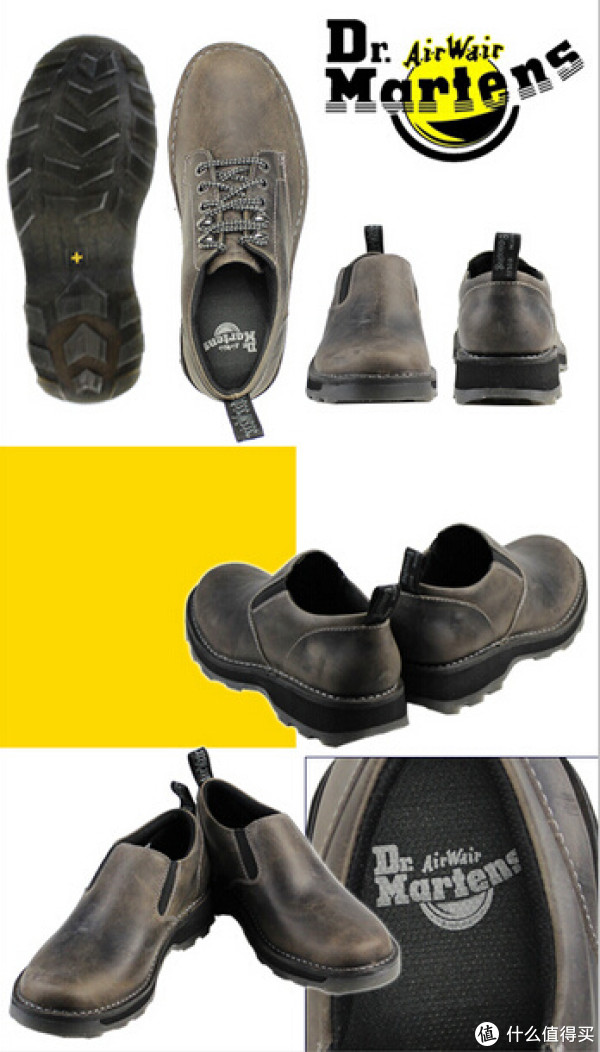 大码福利:Dr. Martens Maclean 男款真皮休闲鞋