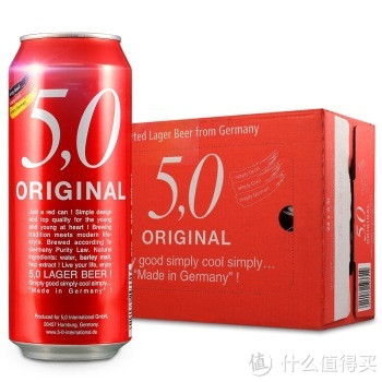 5.0 ORIGINAL 窖藏啤酒 500ml*24罐+奥古特 500ml*8罐
