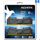 AData  威刚 DDR3 2400(4x2) 8G DDR3 2400 双通道套装台式机内存