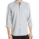 L码：Calvin Klein 男式纯棉梭织衬衫 $18.66