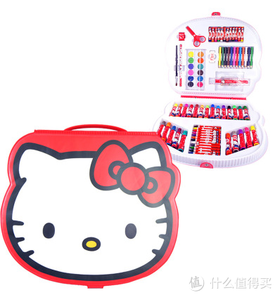 Hello Kitty 手工绘画工具文具 90件礼盒套装 AK-HK1041
