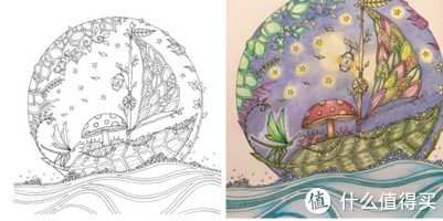 《秘密花园》+《魔法森林》手绘涂色书套装（送色彩日记）