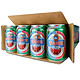 限华北西北：TSINGTAO 青岛 10度 冰醇啤酒 330ml*24罐*3箱