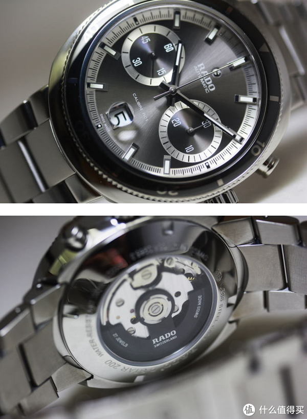 RADO 雷达 D-Star 200 帝星系列 R15965103 男款机械腕表