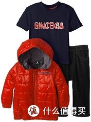 NAUTICA 诺帝卡 Baby Boys Outerwear Bubble 男童三件套