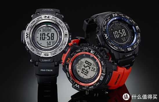 CASIO 卡西欧 Protrek 登山系列 PRW-3000-1ACR 男款腕表（六局电波、三重感应、世界时间）