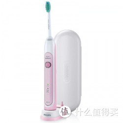 移动端：飞利浦 HX6761/03 30秒美白模式粉色版 充电式声波震动牙刷