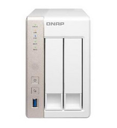 QNAP 威联通 TS-251 NAS 网络存储服务器（USB3.0、双盘位、1G）