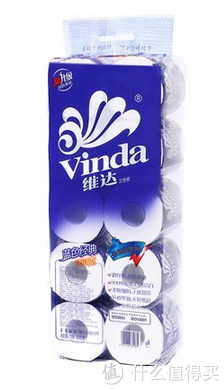 Vinda 维达 蓝色经典 卷纸 3层160克 * 10卷（限购5件）