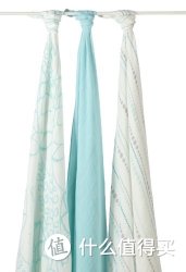 aden+anais rayon from bamboo fiber muslin swaddle 多功能包巾 3条装