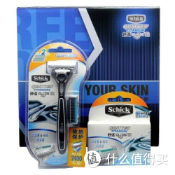 移动端：Schick 舒适 创4纪钛 剃须刀超值礼盒（1刀架+6刀头）*4套