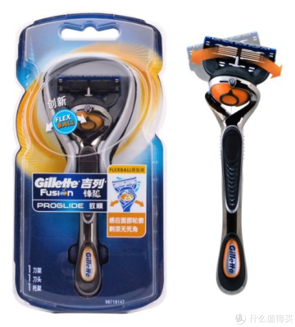 Gillette 吉列 锋隐致顺 手动剃须刀 1刀架+1刀头
