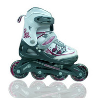 ROLLERBLADE 罗勒布雷德 EAGLE 可调直排儿童轮滑鞋 36.5-40.5码