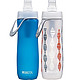 Brita碧然德 Sport Water Filter Bottle 运动水杯2只装 Twin Pack, Mod Columns and Blue, 20 Ounce