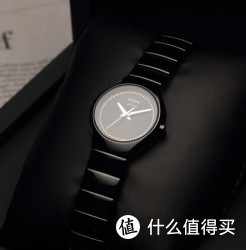 RADO 雷达 True Jubile R27655732 女款镶钻陶瓷腕表