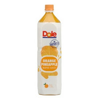 限地区：Dole 都乐 橙子芒果/菠萝橙子 复合果汁饮料 1.5L