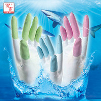 TUKY 多吉鲨鱼 去油污家务手套 防水耐用清洁手套 刷碗洗碗手套