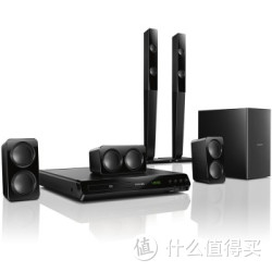 限地区：PHILIPS 飞利浦 HTD3540/93 家庭影院5.1音响组合套装 入门级影院系统(黑色)