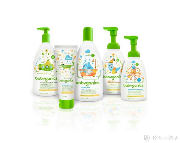 Babyganics Baby 甘尼克宝宝 Bubble Bath 婴幼儿泡泡沐浴露（591ml*2瓶）