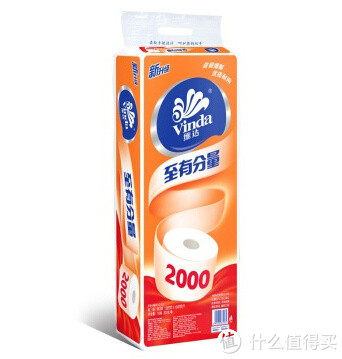 微信端：Vinda 维达 至有分量系列 卫生纸 10卷（3层200g）*4+湿纸巾