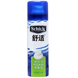 schick 舒适 剃须泡（微香型）50克