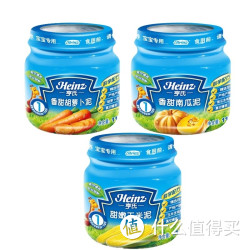 Heinz 亨氏 香甜南瓜泥+胡萝卜泥+嫩玉米泥113g（初期至36个月）