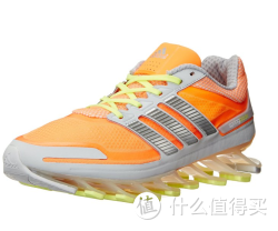 adidas 阿迪达斯 女款刀锋战士 跑鞋 橘黄色