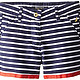 NAUTICA 诺帝卡 Striped Short with Ribbon Hem Detail 女童短裤