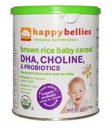 HAPPYBABY 禧贝 婴儿有机糙米米粉 一段 198g