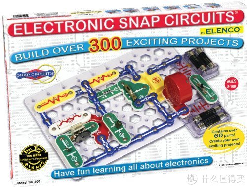 Snap Circuits  SC-300 电阻拼接玩具