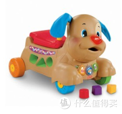 Fisher-Price 费雪 BCT93 小狗皮皮踏行车(双语)