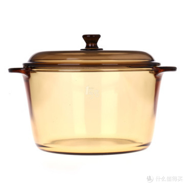 Luminarc 乐美雅 VITRO玻璃 琥珀色透明圆锅 3L