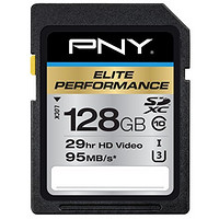 PNY 必恩威 Elite Performance 128GB SD存储卡