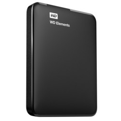 移动端：WD 西部数据 Elements 新元素系列 2.5英寸 USB3.0 移动硬盘 1TB