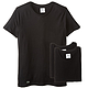 Prime会员专享：Lacoste Essentials 男款Supima棉 圆领T恤（3件装） 黑色