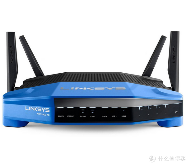 LINKSYS WRT1900AC 旗舰千兆双频无线路由器