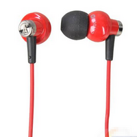 audio-technica 铁三角 ATH-CK400i RD iPod/iPhone/iPad 专用入耳式耳麦 红色